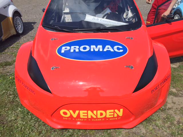 Ovendens's tweet photo. What do you think @PromacSolutions? Looking forward to seeing @tjovy flying the flag. #skip #rallycross #lydden http://t.co/UvfC59pKNB