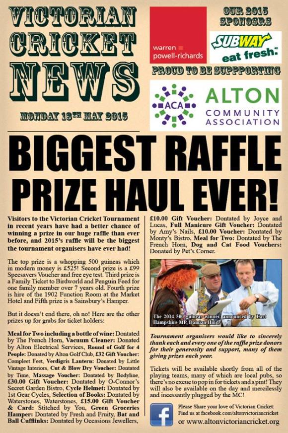 WPRHaslemere's tweet photo. Proudly sponsoring for the 5th year the #AltonVictorianCricket on Sunday June 28th. http://t.co/hBn8IILlrb #Alton http://t.co/vHjPtLJyXH
