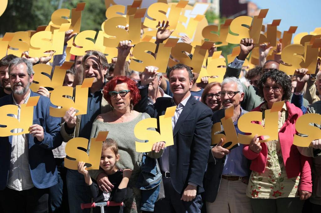 Aquest diumenge #24M nosaltres som el triplet: justícia social, honestedat i transparència i #NouPaís! #AlcaldesdelSí