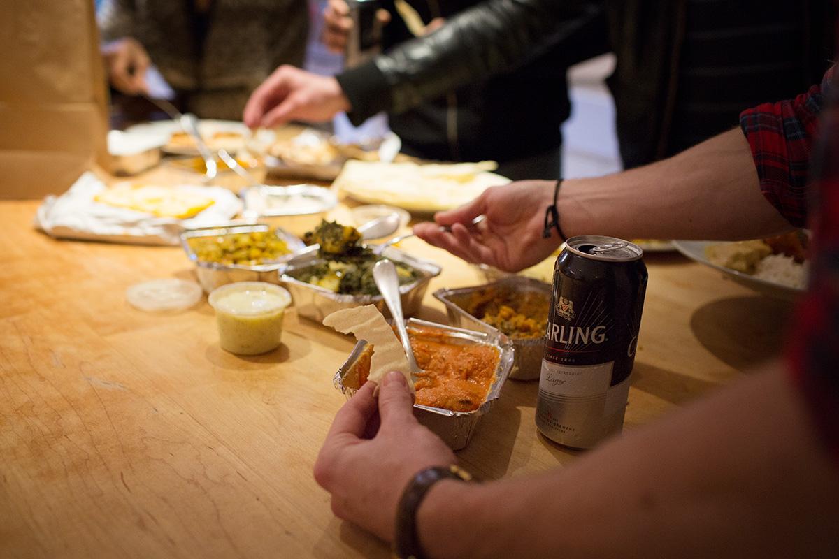 carling's tweet photo. Carling and Friday night takeaway. Perfect combo. http://t.co/0hQTIa3WeX