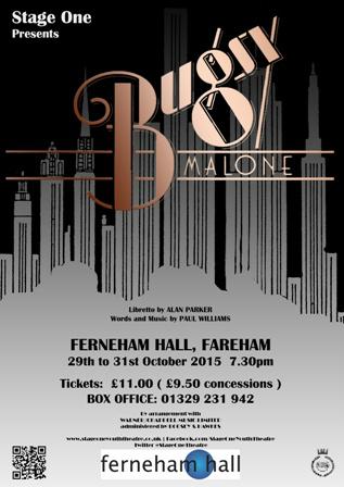 We love our Bugsy Malone poster, designed by <a href="/ThemeparkRidley/">Sean Ridley</a>! What do you guys think?? #bugsy #youth #musicaltheatre