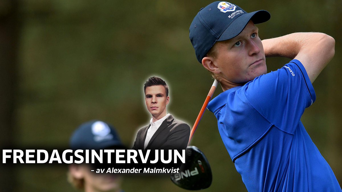 FREDAGSINTERVJUN med Sveriges största golftalang: "Jag har höga förhoppningar på mig själv" viasatsport.se/nyheter/golf/k…