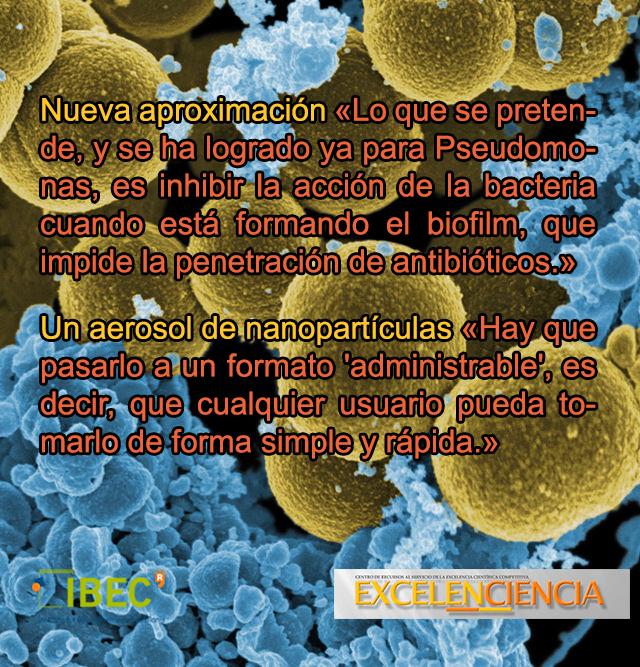 EXCELENCIENCIA's tweet photo. Alargar la vida útil de los antibióticos: http://t.co/7SmKR2mjwq con E. Torrents y E. Engel , de @IBECBarcelona http://t.co/4pUqJBD1rh