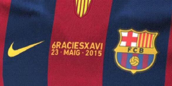 FiAlmarma's tweet photo. لاعبو برشلونة سيرتدون قميصاً خاصاً في "وداعية تشافي"

عبر تطبيق في المرمى 
http://t.co/nGhP3wjffc http://t.co/TVt6Fk1QG6