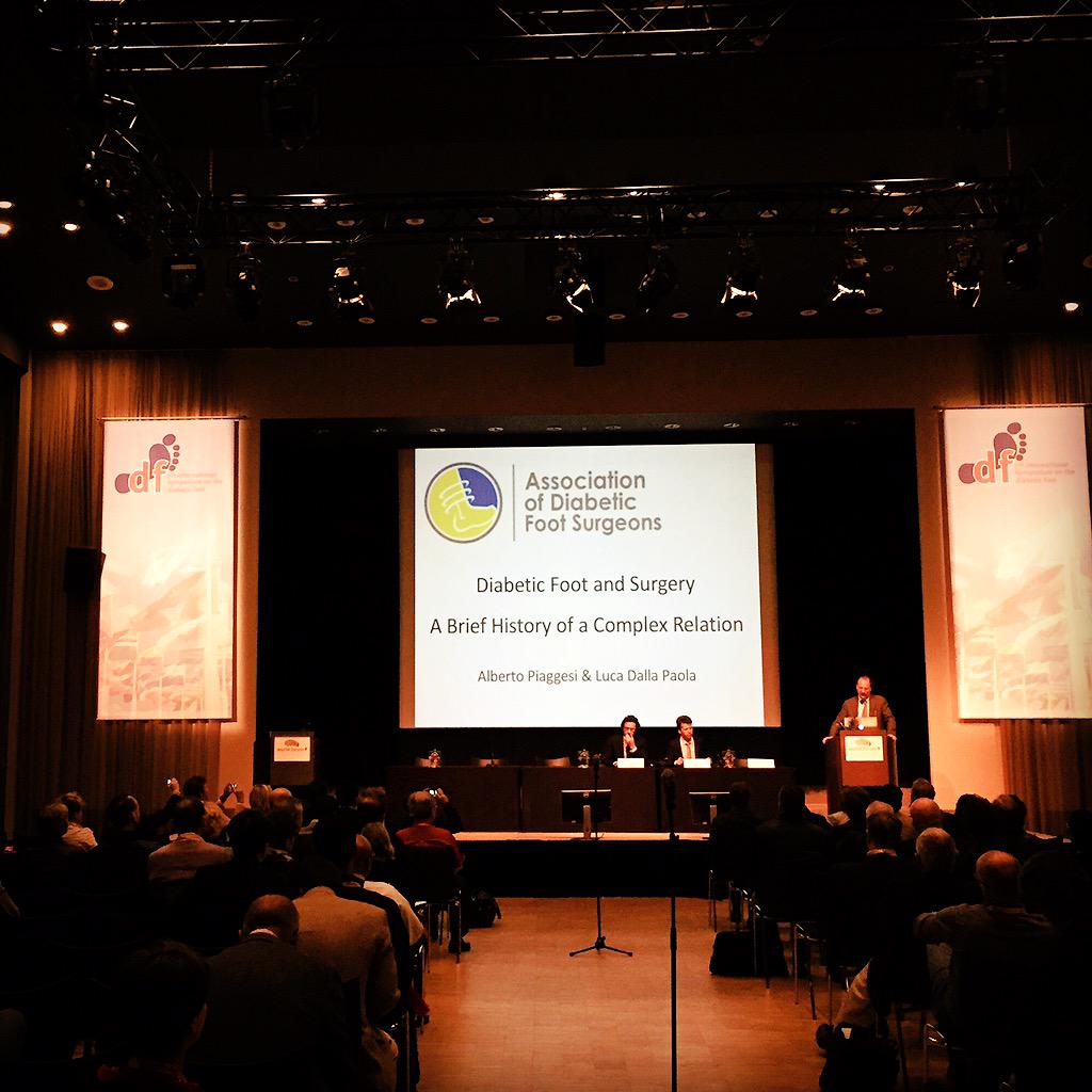 DGArmstrong's tweet photo. First meeting of the association of diabetic foot surgeons! #ISDF2015 http://t.co/wUBcv9LoXG