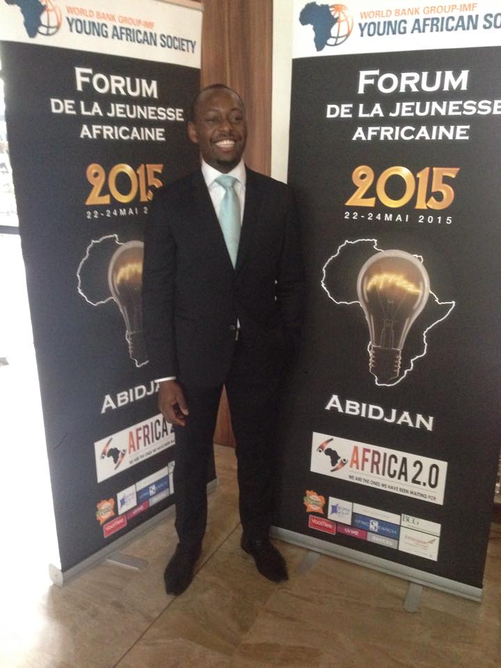SJC_Synergie's tweet photo. Benjamin Ngongang - President Oser l'Afrique #AYF2015 http://t.co/Ms12DeguX1