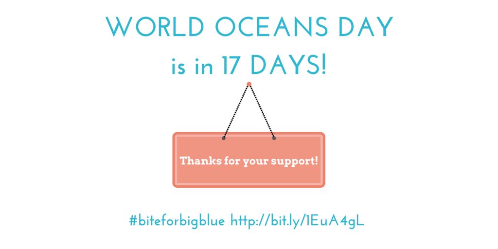 biteforbigblue's tweet photo. Thanks for your support! From here on in we'll be counting down to World Oceans Day! http://t.co/lTS1D100ff