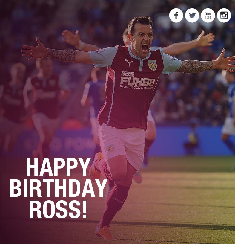 Happy 30th Birthday to Clarets winger Ross Wallace! 