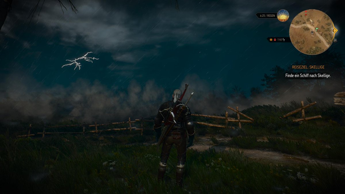 Imfenion's tweet photo. #theWitcher #wildhunt Most impressive weather system  I've ever seen in Game. Wow! http://t.co/hMlQ8TFCoq