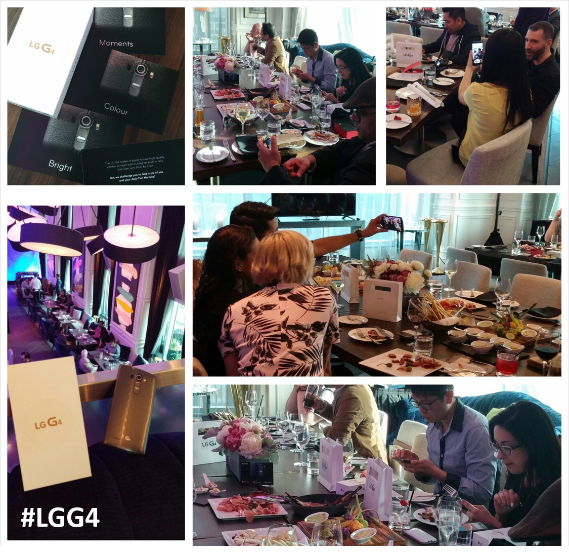 GCICanada's tweet photo. A sneak peak at the #LGG4 preview at the Trump’s @America_Toronto! @LGCanada (client) #GCIConsumer http://t.co/gLY8OTkSWi