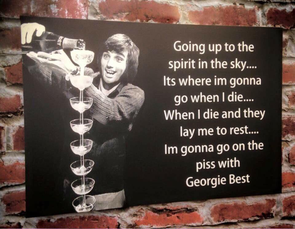 Happy birthday George best gone but not forgotten 