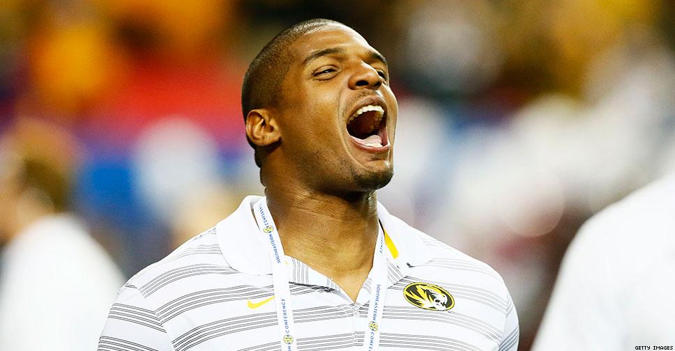 TheAdvocateMag's tweet image. "BREAKING: #MichaelSam Signed to #Montreal #Alouettes" bit.ly/1HmS1PY Go @MichaelSamNFL! @MTLAlouettes