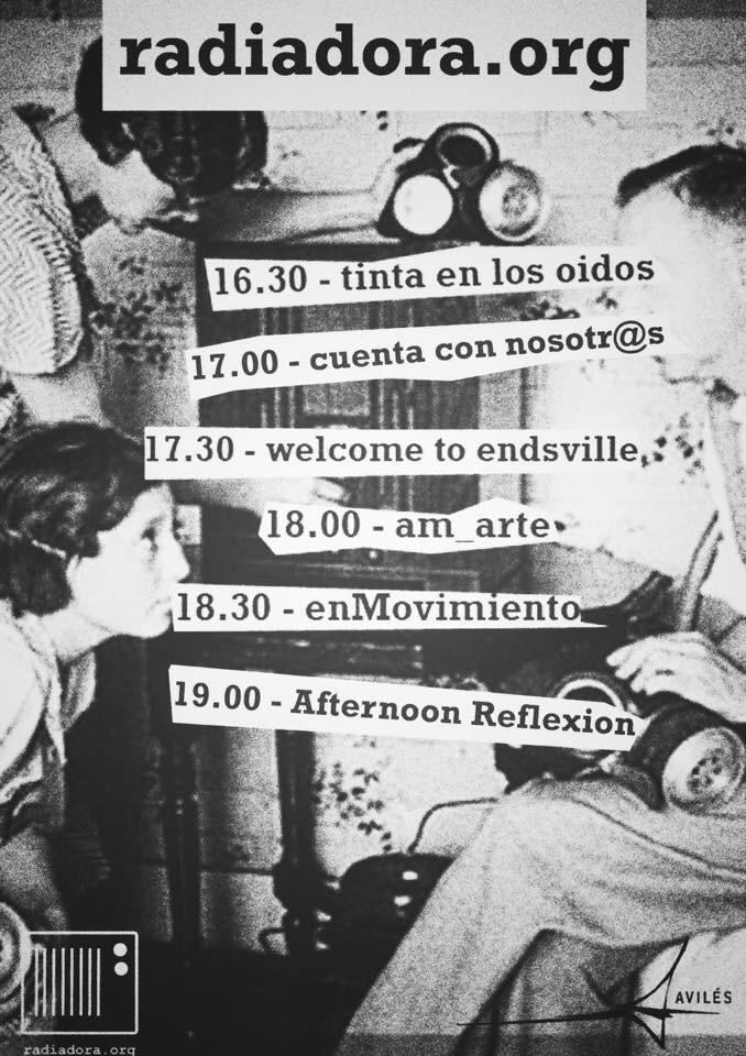 Nos estáis escuchando? En quince minutos estaran Fabes de Mayo contándonos y cantándonos! en "am-Arte"