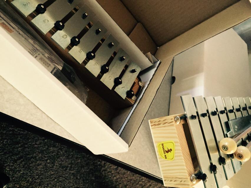 LSmusicDA's tweet image. New glockenspiels from #Studio49 #orff @AOSA1968