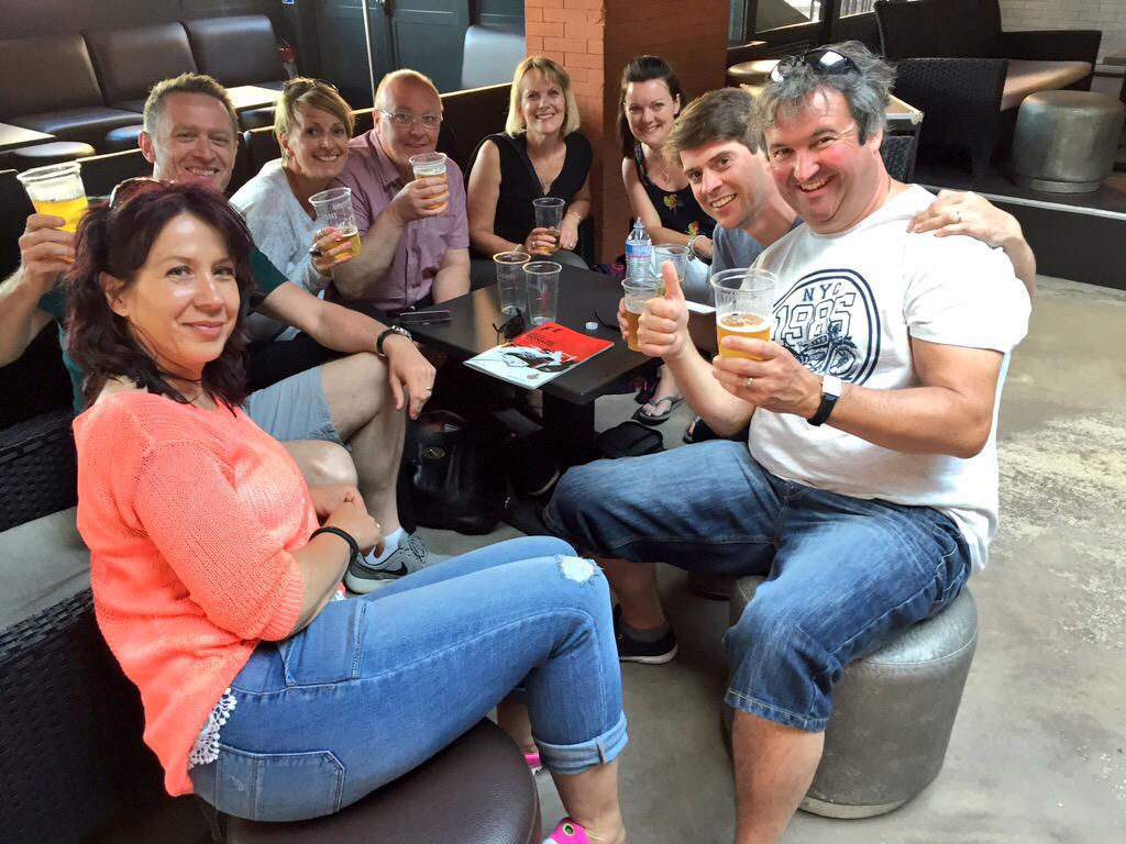 bayleyuk's tweet photo. The calm before the storm at La Rascasse #rascassemc http://t.co/08pmduKI70
