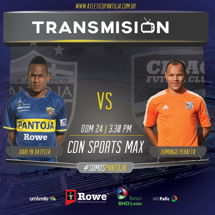 atleticopantoja's tweet photo. Transmisión del partido #CAP VS #CFC por #cdnsportsmax #CAPCFC #LDF #SomosPantoja #BHDLeon @ARSPalic ​#arspalic http://t.co/w5cqW6OCgX