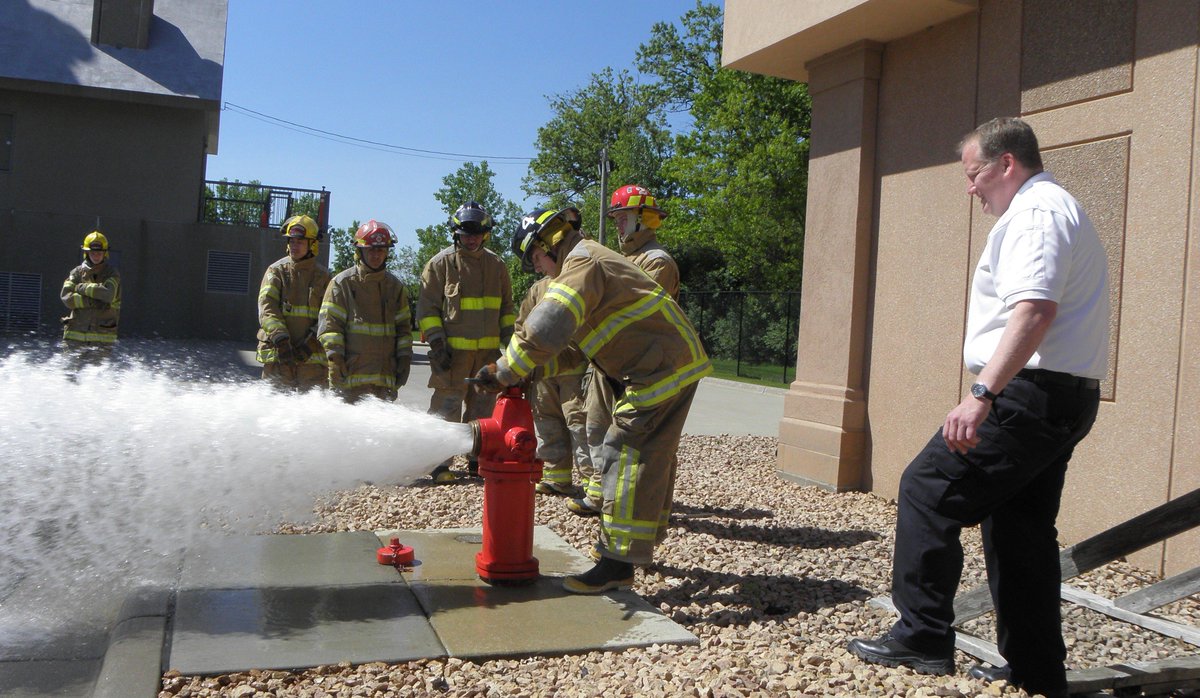 Edina High School students attend weeklong Firefighting Academy