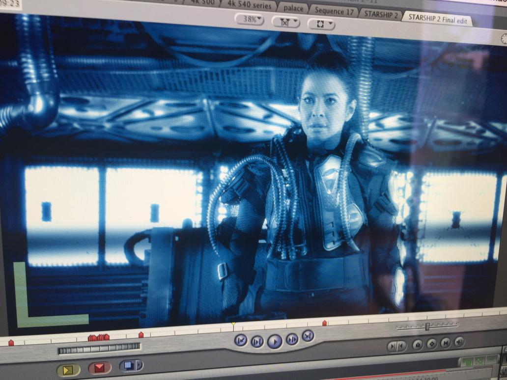 BrookeLewisLA's tweet photo. .from soon to be released #scifi #film #sequal #StarshipApocalypse directed by amazing @Morphiusfilm http://t.co/cEwSY6YXdO