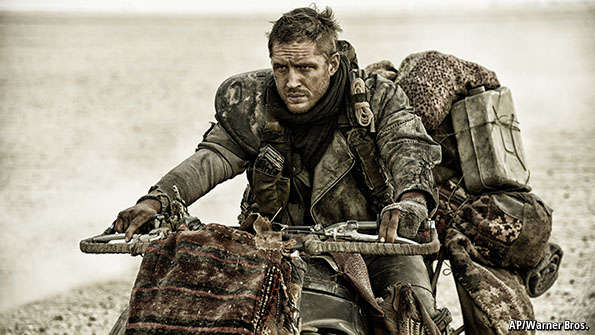 EconCulture's tweet photo. #MadMaxFuryRoad is neither sequel nor prequel, but an impressionistic reimagining. http://t.co/ZCeY4WLJ00 http://t.co/pKXabePJk0