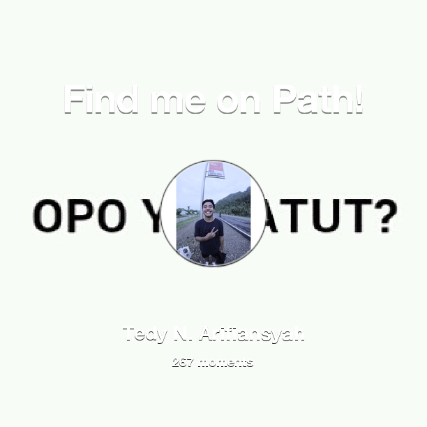I've shared 267 memories with my friends on #Path - see them now at path.com! #thepersonalnetwork