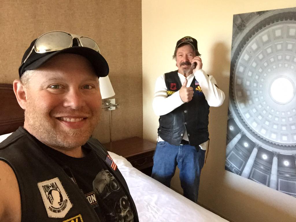 aslawetsky's tweet photo. #CancerRide is in #DC! Please donate!! @Hospicstfrancis #RollingThunder http://t.co/rtcr2FhZVo http://t.co/iOEOsgaB9U