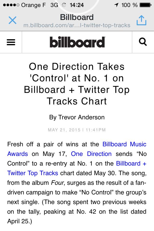 tangedarling's tweet photo. Omg this is amazing. I'm so proud #WakingUpWithNoControl http://t.co/ZcccmdzEtQ