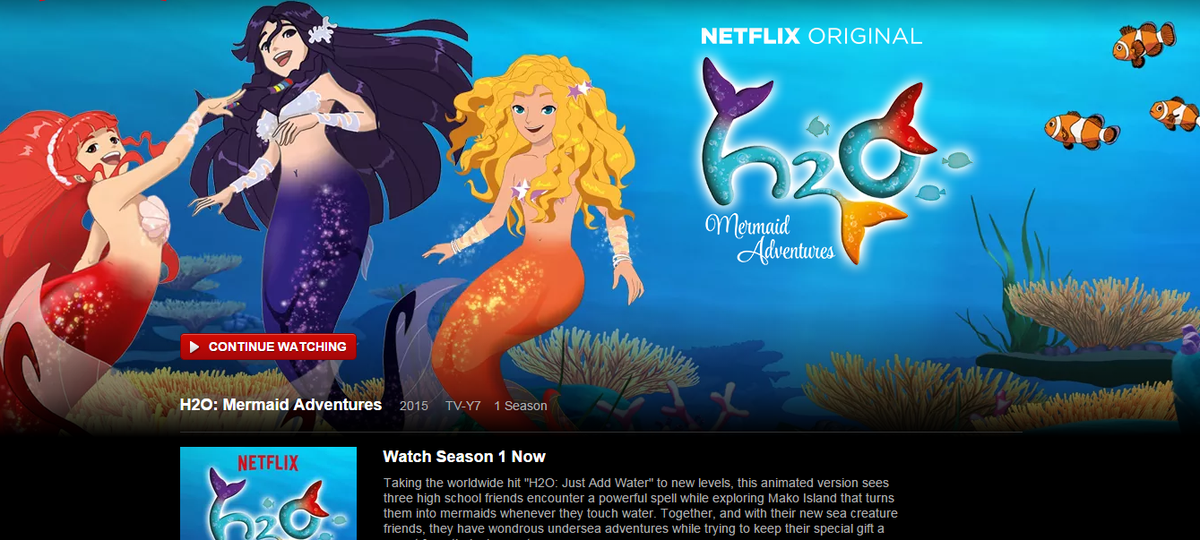 Watch H2O: Mermaid Adventures