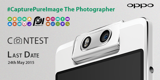 OPPOIndia's tweet photo. #CapturePureImage The Photograher #contest has been extended till 24May 2015. Prize #Mirror3. http://t.co/rWi6yjc6jI http://t.co/iyuGj4vB0z