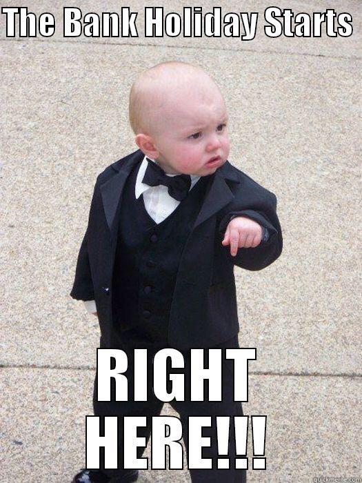 Universe_MP's tweet photo. Another bank holiday weekend, BOOM! This little guy knows it!.... #TGIF http://t.co/dbcpI5Mva1