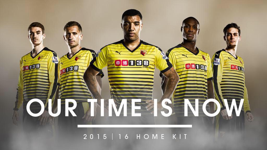 AWESOME.... #watfordfc New Shirt!! RT if you agree 👏⚽️🐝