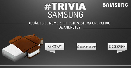 SamsungChile's tweet image. FAV para todos los #AndroidLovers que saben la respuesta de nuestra #TriviaSamsung