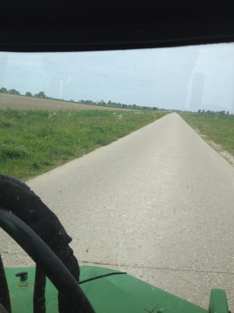 Toeren door #hetbildt op de #grasmaaier