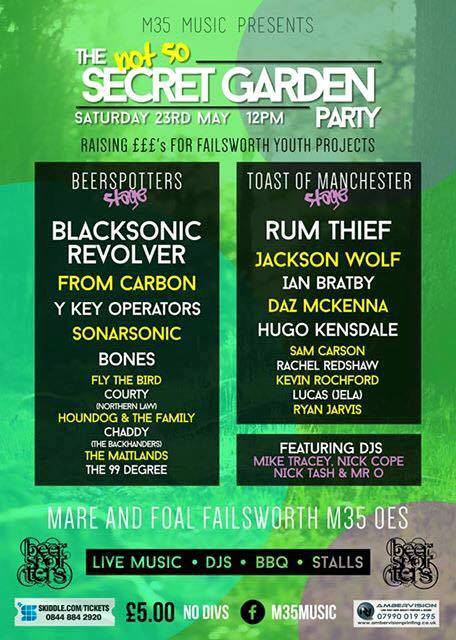 normanfm1066's tweet photo. TOMORROW! @M35Live (aka @Toast_Of_Mcr - Thursdays 7-10am) bring you The Not So Secret Garden Party. Get on it! http://t.co/RuQnFtK1Qd