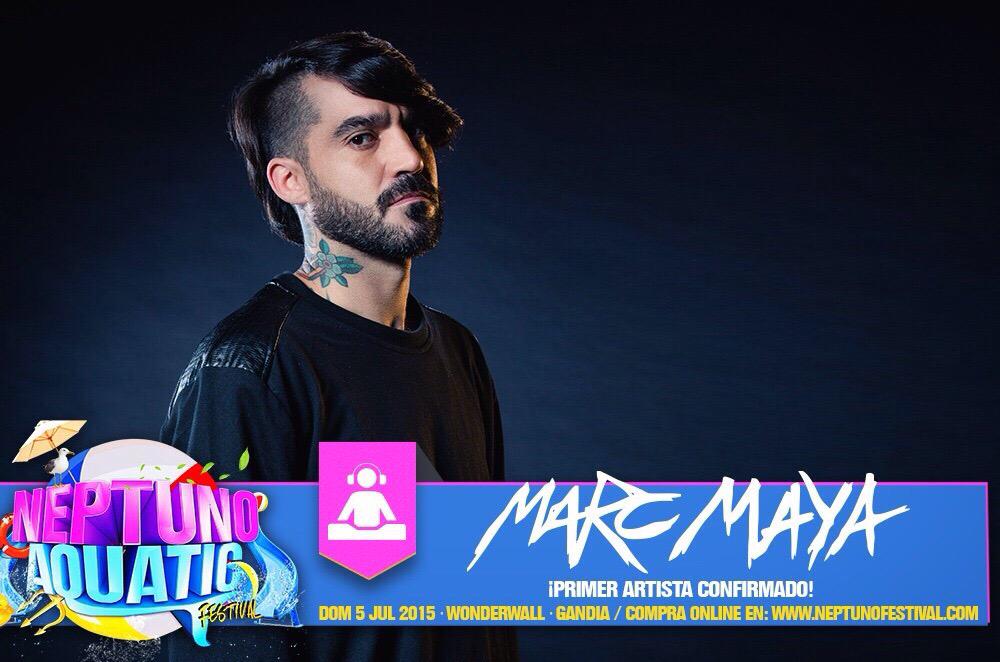 <a href="/MarcMayaOficial/">Marc Maya Official</a> confirmado para mojarse en <a href="/WonderwallMR/">Wonderwall Gandia</a> #Gandia el domingo 5 de julio !
neptunofestival.com