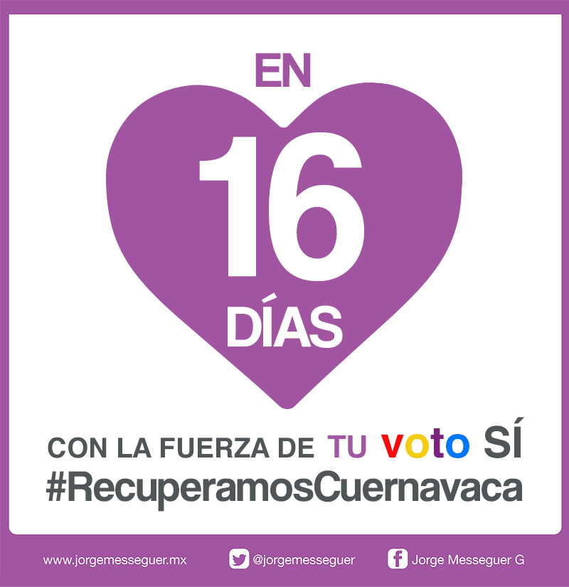 jorgemesseguer's tweet photo. Hoy somos más las mujeres y hombres que queremos recuperar #Cuernavaca #ConMesseguerSi http://t.co/VLID4yngQm