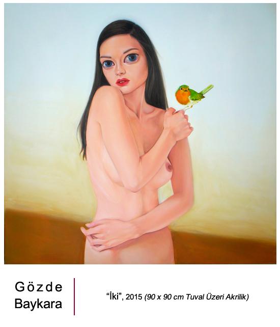 Gözde Baykara: "İsimsiz-İki "90x90 cm Tuval Üzerine Akrilik" #art #painting #GözdeBaykara <a href="/izmirdesanat/">İzmir'de Sanat</a> @sanartizm