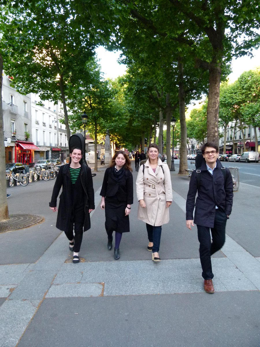 LGQuatuor's tweet photo. A la belle saison le L&amp;G Quatuor est de retour et sera en concert le 25 juin @LeCnam http://t.co/c2hX9bYwUI