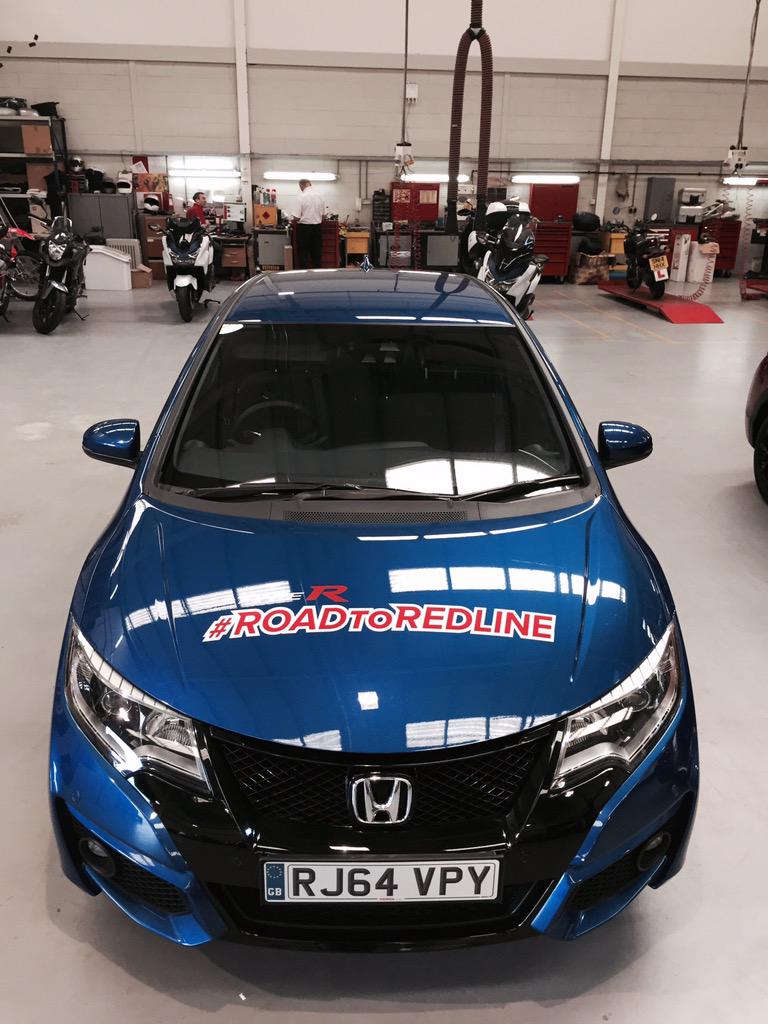 BizImageAndy's tweet image. Newly sign written and appearing in a magazine soon. @Honda_UK @BizImagePromo