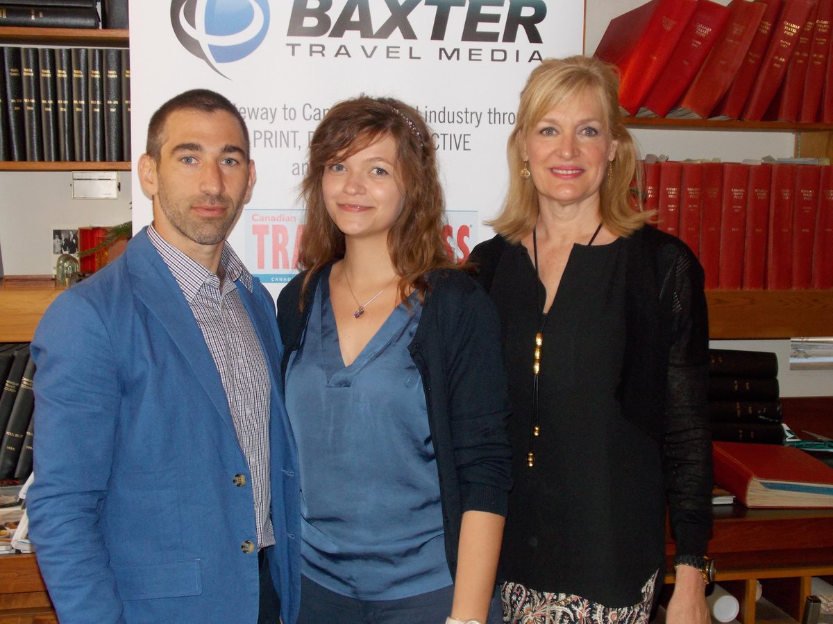 BaxterMediaCA's tweet photo. Congrats to #BSAP winner and @humbercollege alum @akakutsu! She's on her way to #Paris, courtesy of @airtransat! http://t.co/nrBxYK1h1n