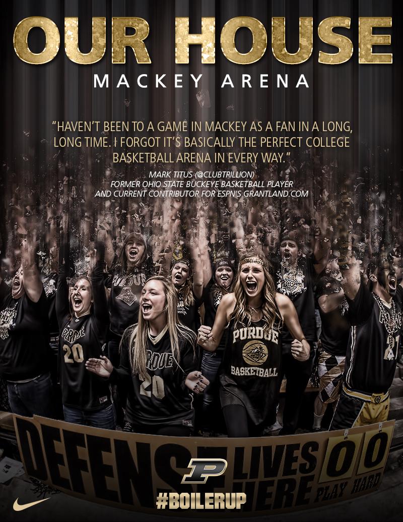 Just take a second and visualize how raucous Mackey Arena will be next year. #BoilerUp #FridayFocus