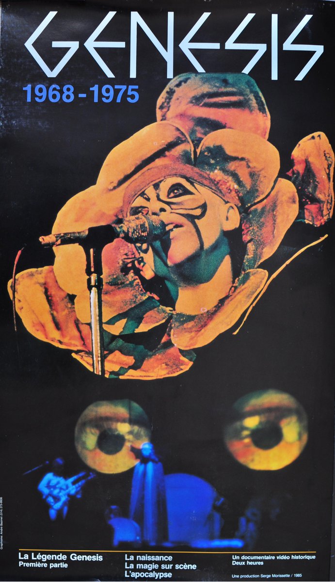 Artistic Director For The Musical Box Genesis Band Progressive Rock Concert Posters