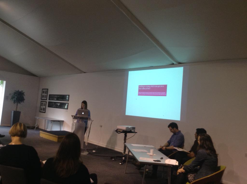 Maud Craigie of <a href="/SladeSchool/">UCL Slade</a> on the politics of simulated emotion #passionatepolitics @uclpasspol