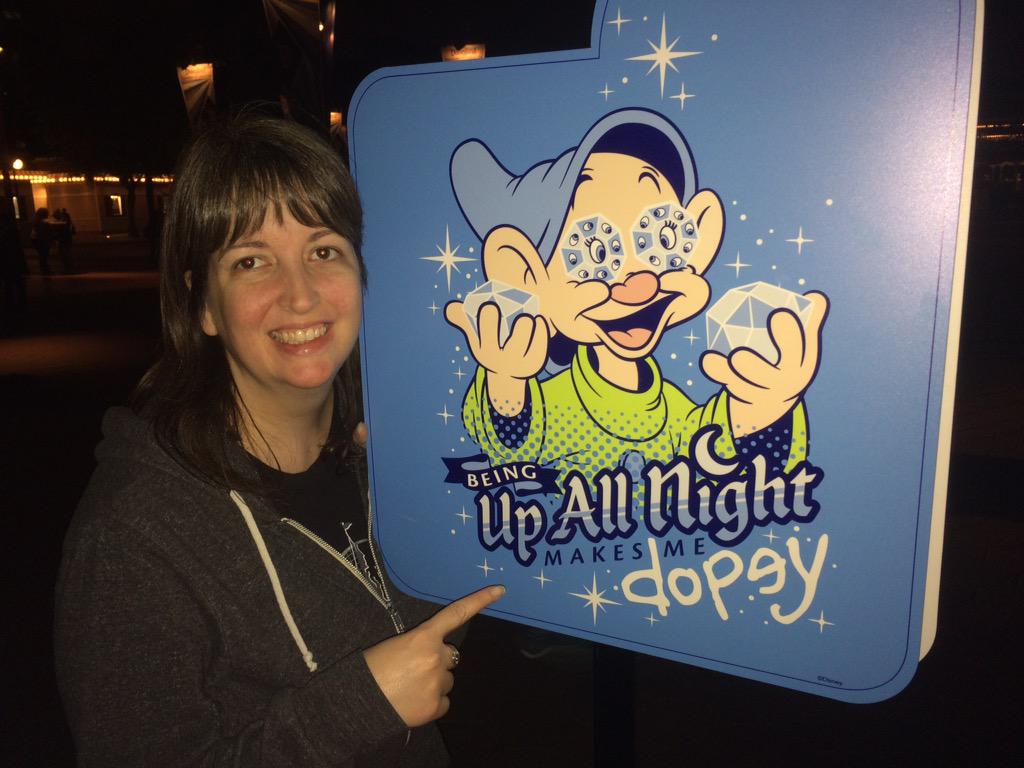 Pulling an all nighter.