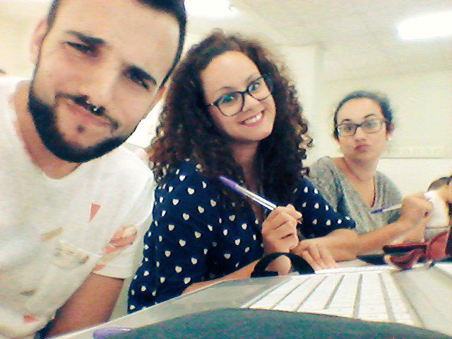 adrianaregomez's tweet photo. Agobio máximo ayer con @BustillosR @NaharroR http://t.co/36UomMcBfU