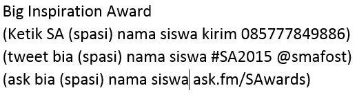 smafost's tweet photo. Dukung siapa sih yang pantas menyandang gelar Life Time Achievement dan Big Inspiration Award Smafost Awards 2015 ??? http://t.co/PWsTSzhxZX