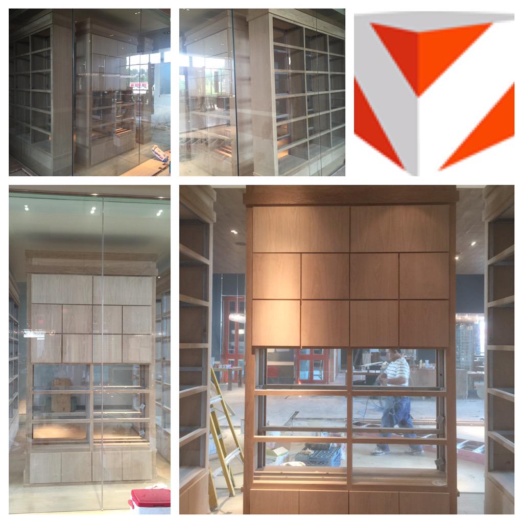VERSAConstTele's tweet photo. Progress being made at new Brazilian #Steakhouse #Restaurant in the #Houston area! #Design &amp; #Build by Versa! #cellar http://t.co/hHiBRVid3G