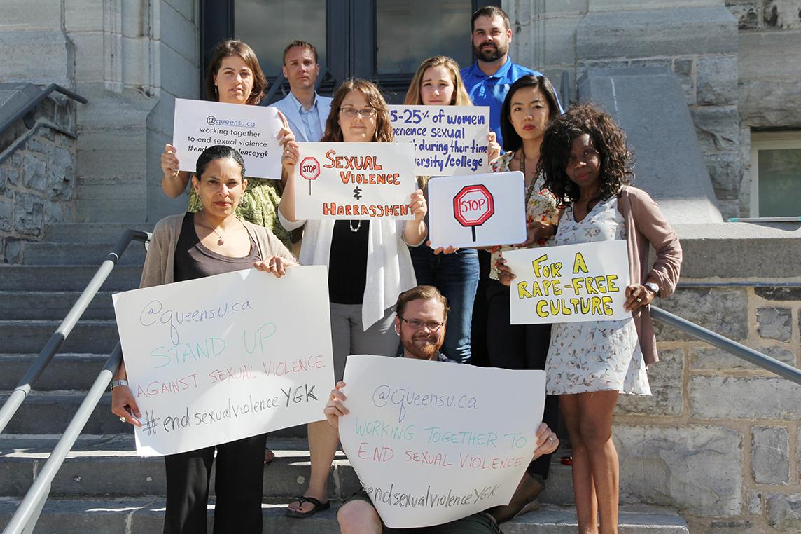 15-25% of University aged women will experience sexual assault in during their academic career #EndSexualViolenceYGK