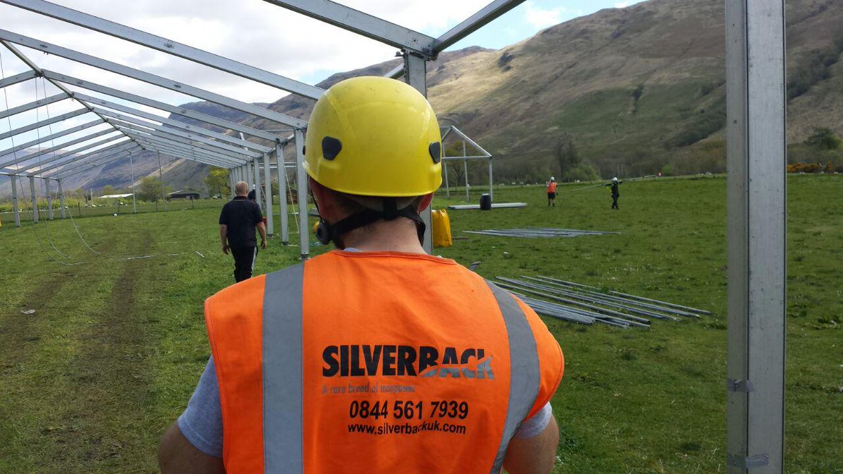 SilverbackCrew's tweet photo. Great job. Beautiful location. Happy crew. Clachan rules! #whistlewhileyouwork #muddymitts #wilderness #eventprofs http://t.co/wJ8GceZcM4