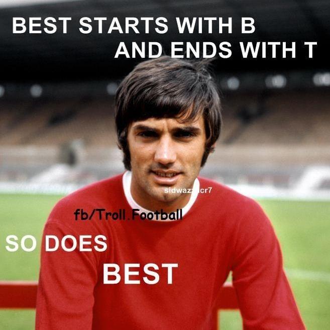 Happy birthday George Best !!  