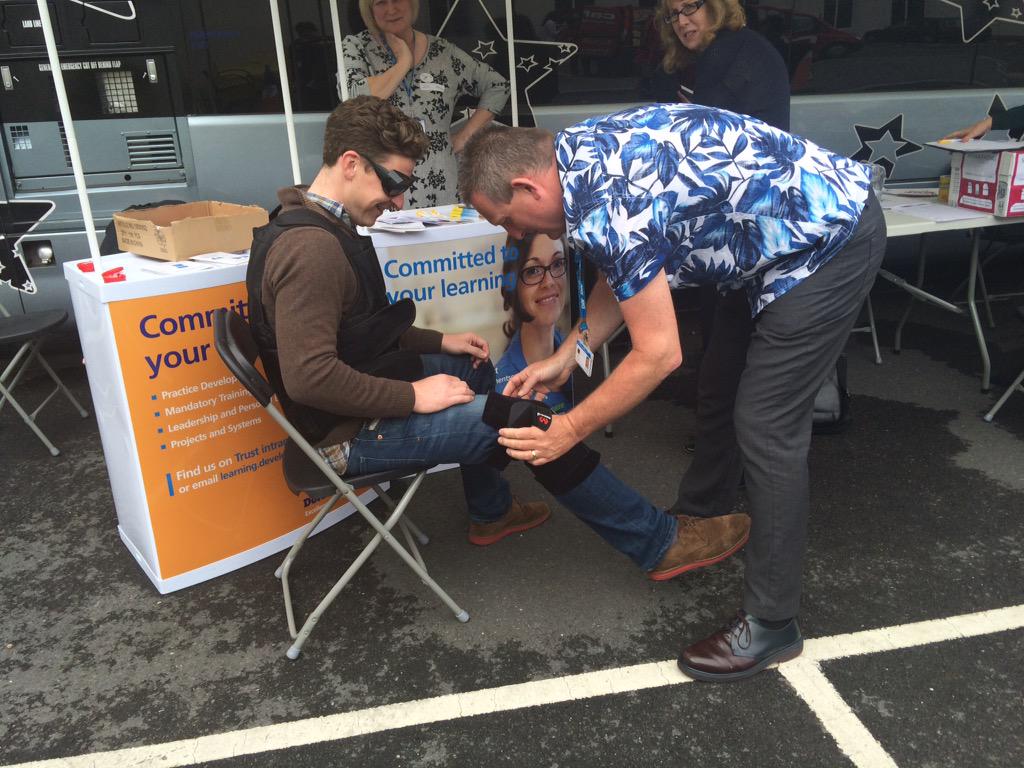 JayneyTweets's tweet photo. There's still time to visit us at Sentinel House to experience our empathy simulators or talk to the L&amp;D Service. http://t.co/7N8dzEIW1m